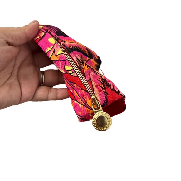 Versace for H&M Limited Edition Rare Red Pink Palm Trees Zip Ankle Skinny Pant 4 - Picture 6 of 7